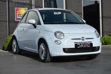 Fiat 500 1.2 Lounge retroblauw